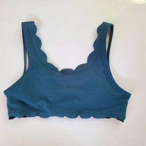 Old Navy Scalloped Swim Top